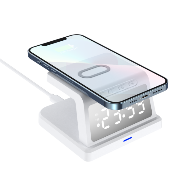 3-in-1 Clock Wireless Charger WC003 - Image 3