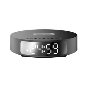 2-in-1 Wireless Charger with Digital Clock WC027