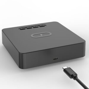2-in-1 Wireless Charger with Digital Clock WC028 - UGOTECK