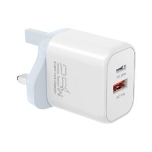 25W Dual-Port GaN Wall Charger WCG012 - UGOTECK