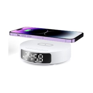 2-in-1 Wireless Charger with Digital Clock WC027 - UGOTECK