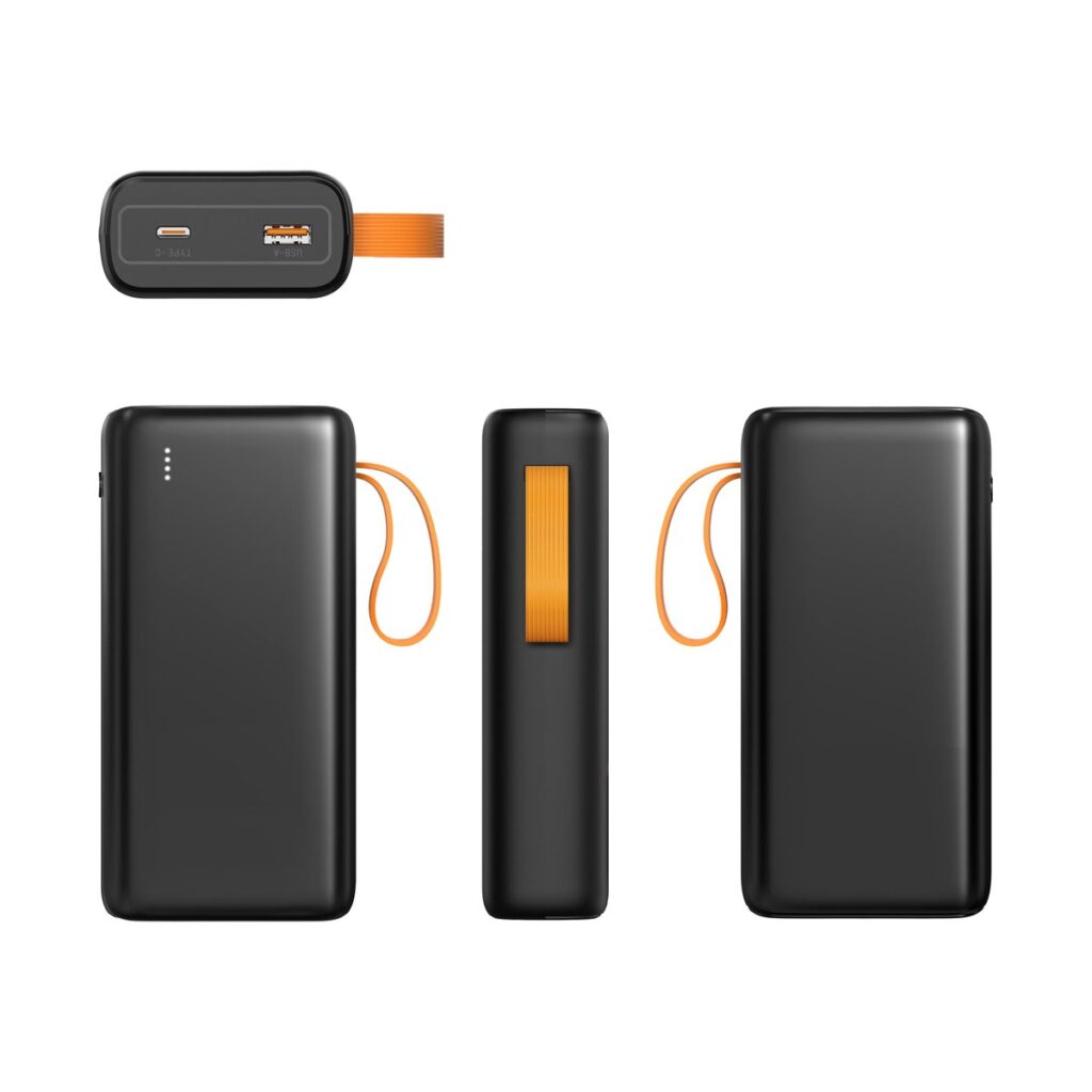 30,000mAh Built-in Cable Power Bank - UGOTECK