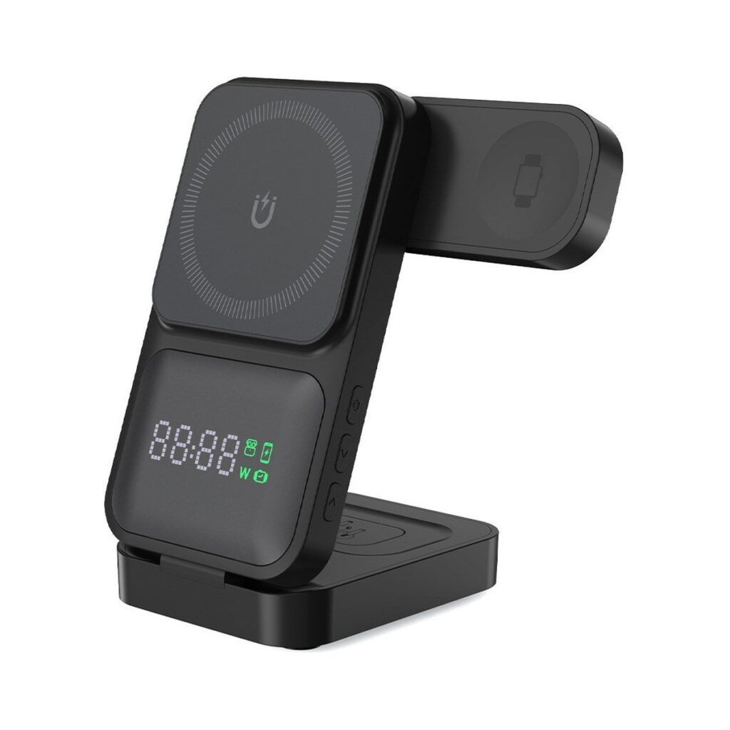 15W 3-in-1 Foldable Wireless Charger - UGOTECK