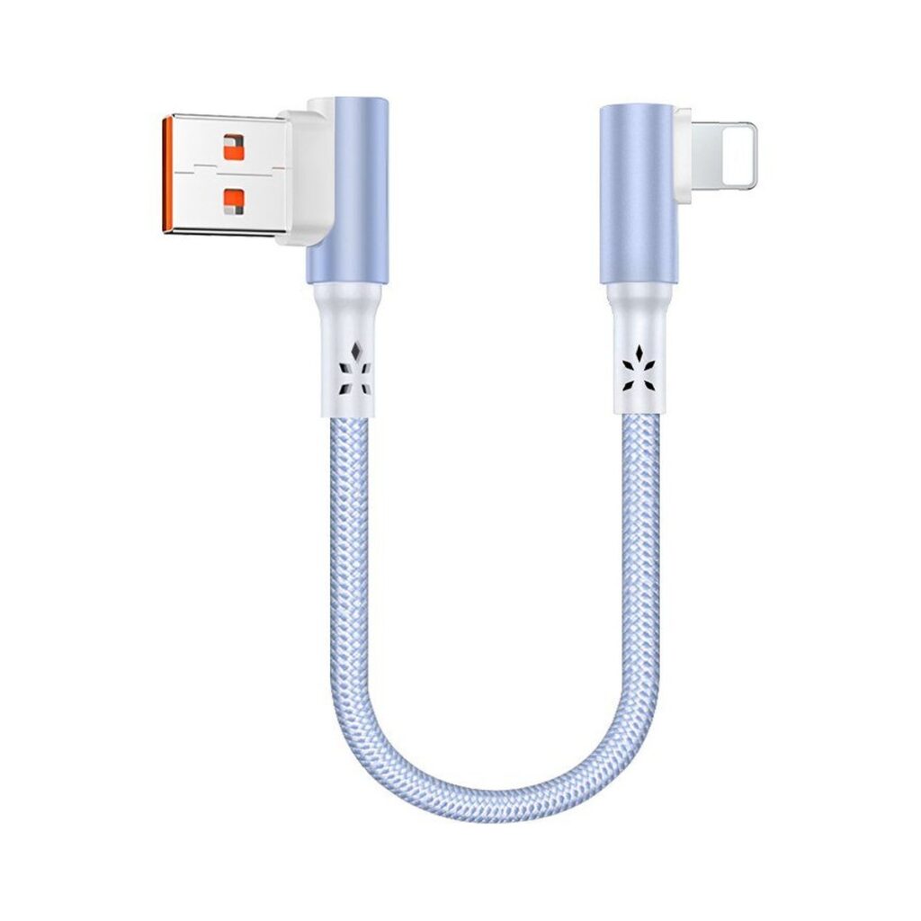 12W USB-A to Lightning Aluminum Alloy Charging Cable - UGOTECK