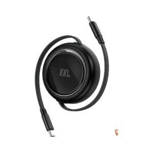 100W USB-C to USB-C Retractable Charging Cable - UGOTECK