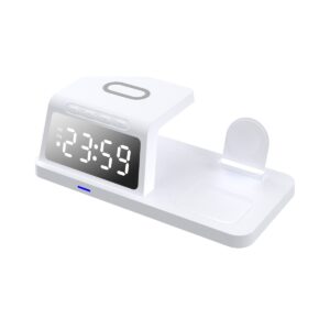 4-in-1 Wireless Charger with Clock WC004 - UGOTECK