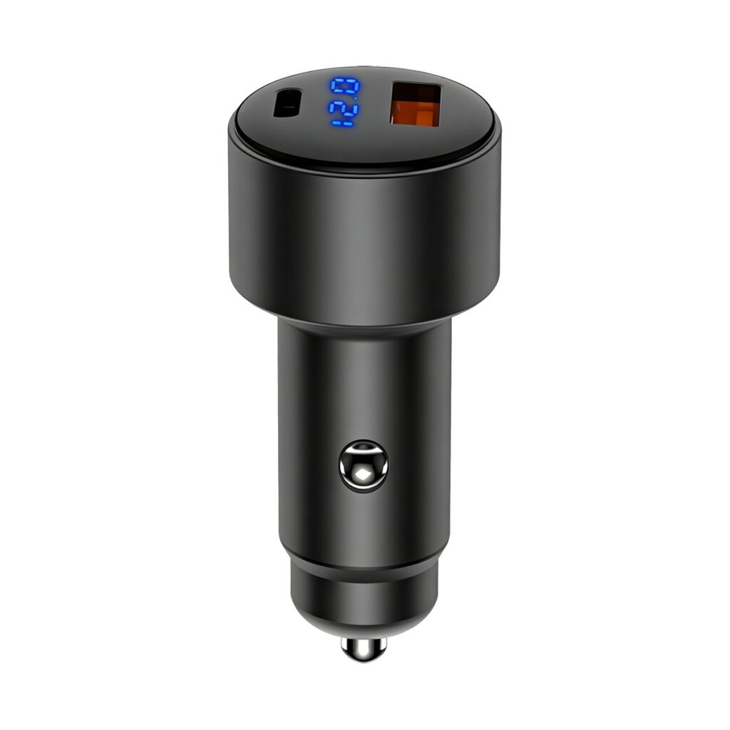 48W Dual-Port Display Car Charger - UGOTECK