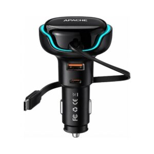 78W Retractable Cable Car Charger CCC003 - UGOTECK