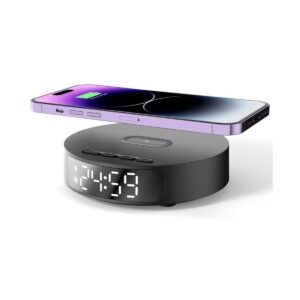 2-in-1 Wireless Charger with Digital Clock WC027 - UGOTECK