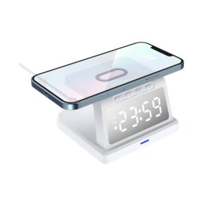 3-in-1 Clock Wireless Charger WC003 - UGOTECK