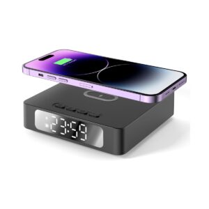 2-in-1 Wireless Charger with Digital Clock WC028 - UGOTECK