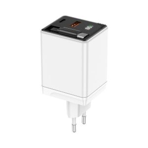 65W Dual-Port Retractable Wall Charger - UGOTECK