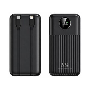 10,000mAh Built-in Cable Power Bank - UGOTECK