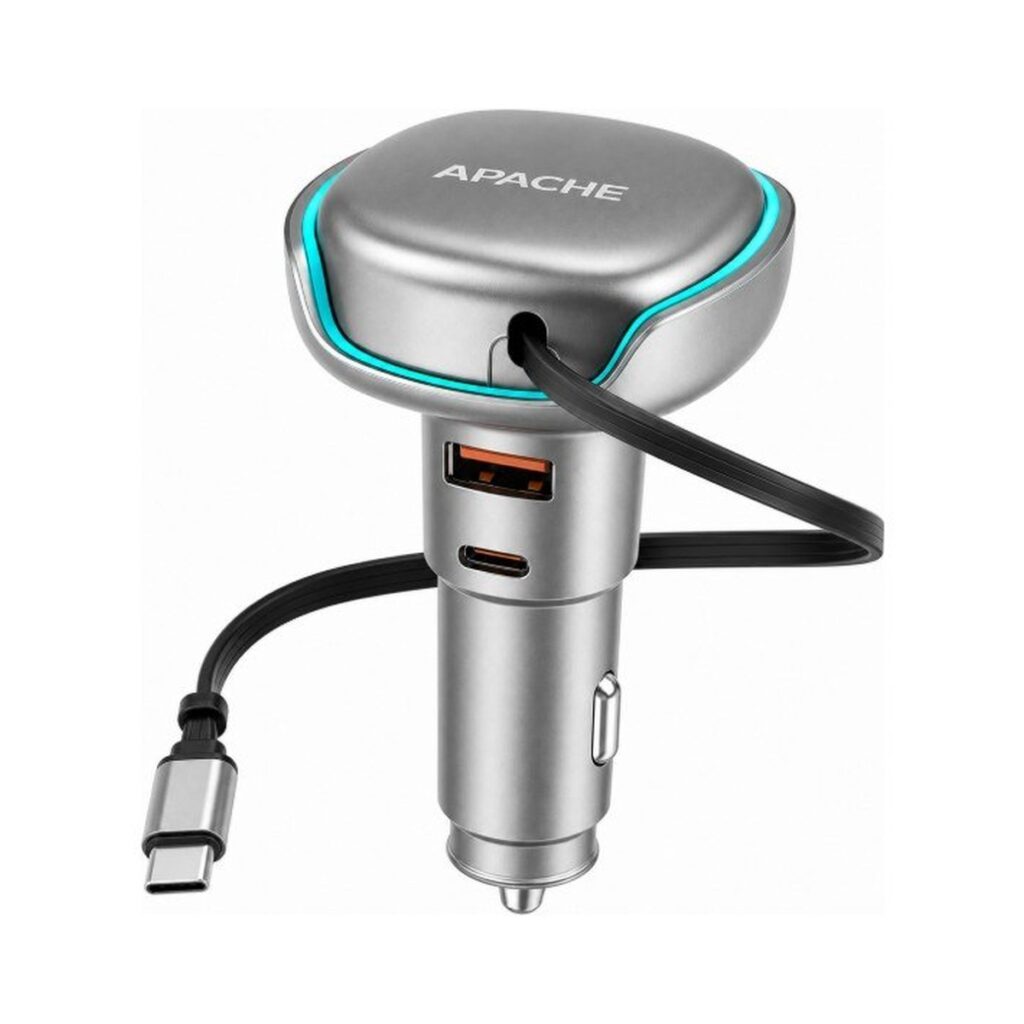 50W Retractable Cable Car Charger CCC002 - UGOTECK