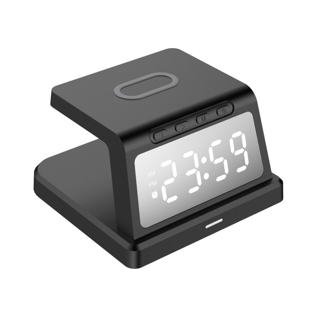 3-in-1 Clock Wireless Charger WC003 - UGOTECK
