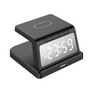 3-in-1 Clock Wireless Charger WC003 - UGOTECK
