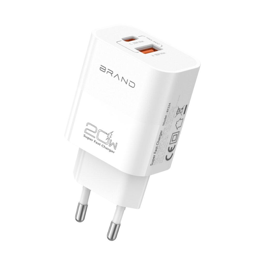 20W Dual-Port Wall Charger - UGOTECK