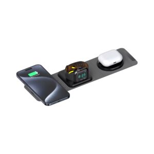 3-in-1 Foldable Wireless Charger WC017 - UGOTECK