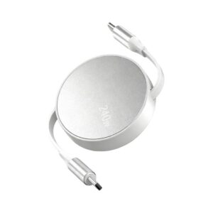 240W USB-C to USB-C Retractable Charging Cable - UGOTECK